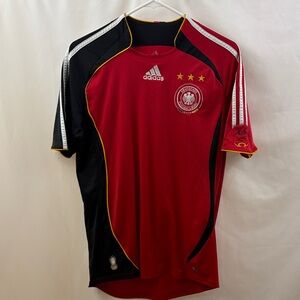 Germany World Cup 2006-2007-2008 Away Football Shirt Soccer Jersey Adidas Size S